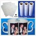 sheet sublimation heat transfer paper with sublimation ink for T-shirt /textil/ fabric/mug /cup